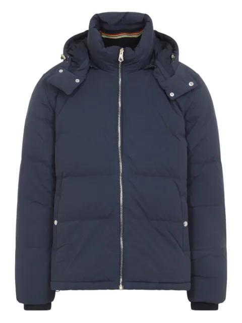 hoodied quilted jacket by PAUL SMITH