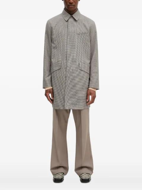houndstooth-pattern coat by PAUL SMITH
