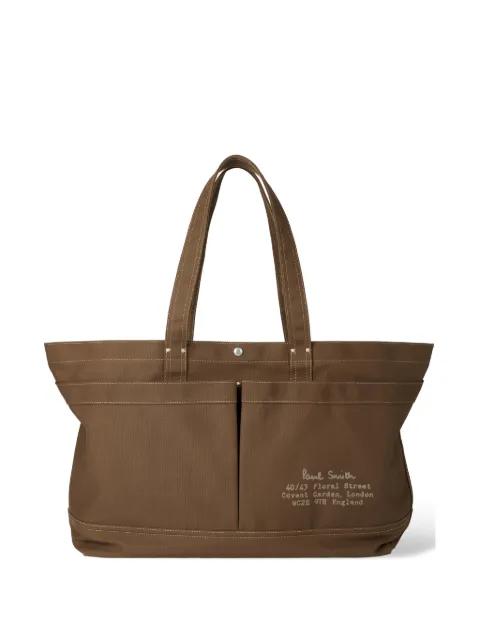large front-pocket tote bag by PAUL SMITH