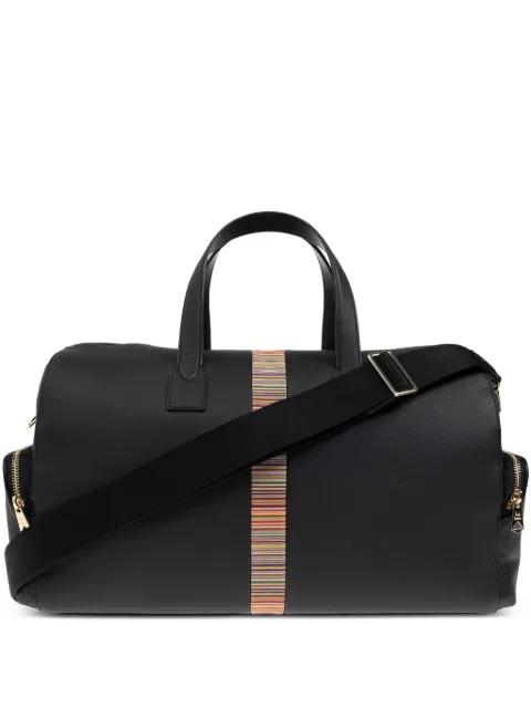 leather holdall by PAUL SMITH