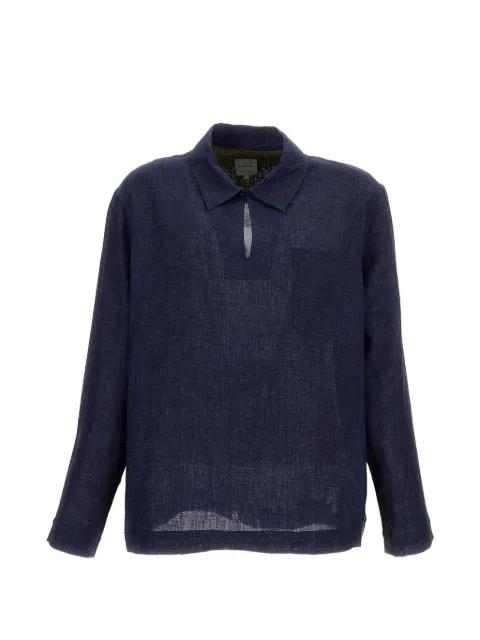 linen polo shirt by PAUL SMITH