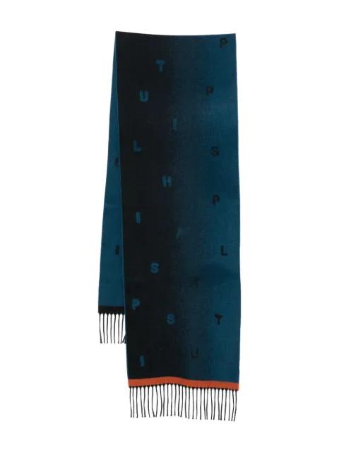 logo-jacquard scarf by PAUL SMITH