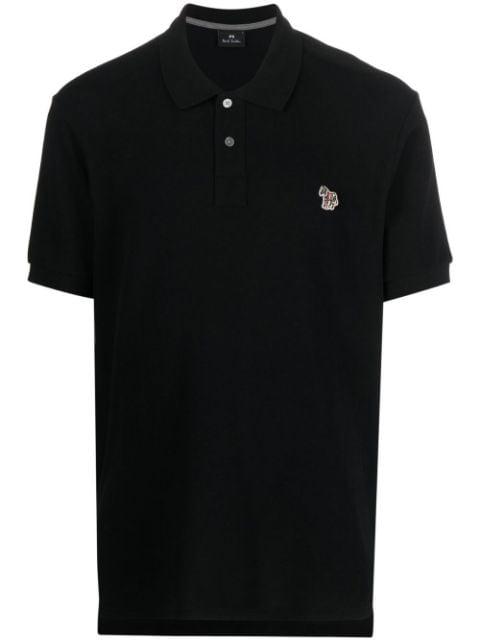 logo-patch short-sleeve polo shirt by PAUL SMITH