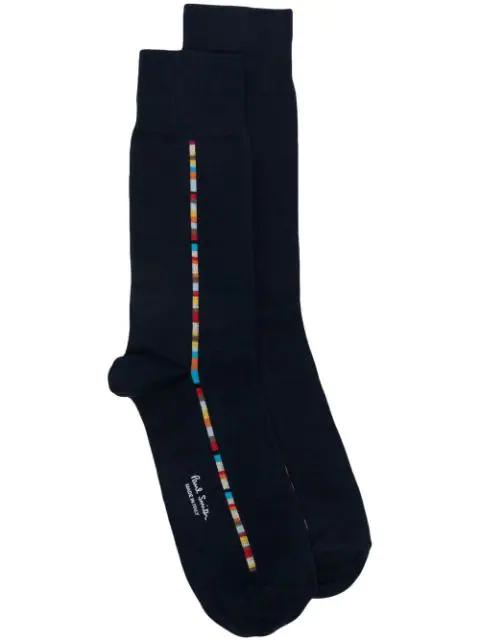logo-print detail socks by PAUL SMITH