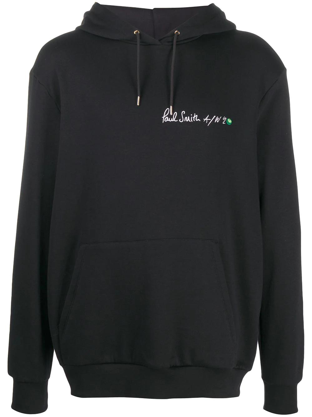 logo print oversized hoodie by PAUL SMITH