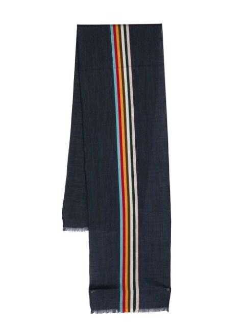 logo-stripe scarf by PAUL SMITH