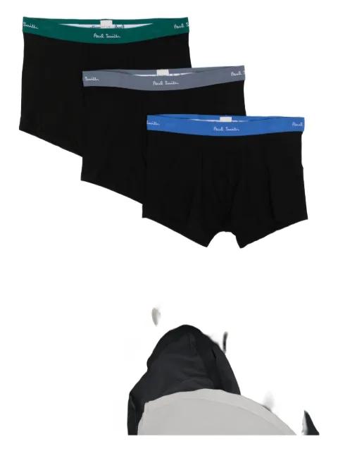 logo-waistband boxers (set of three) by PAUL SMITH