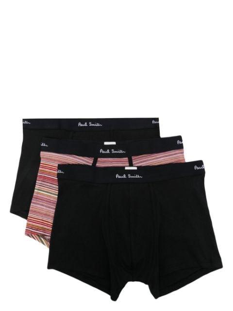 logo-waistband jersey boxers (pack of three) by PAUL SMITH