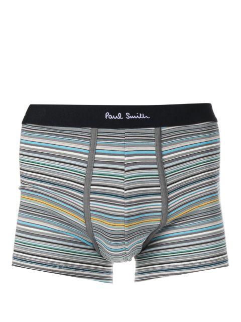 logo-waistband striped boxers by PAUL SMITH