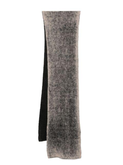 mohair rib scarf by PAUL SMITH