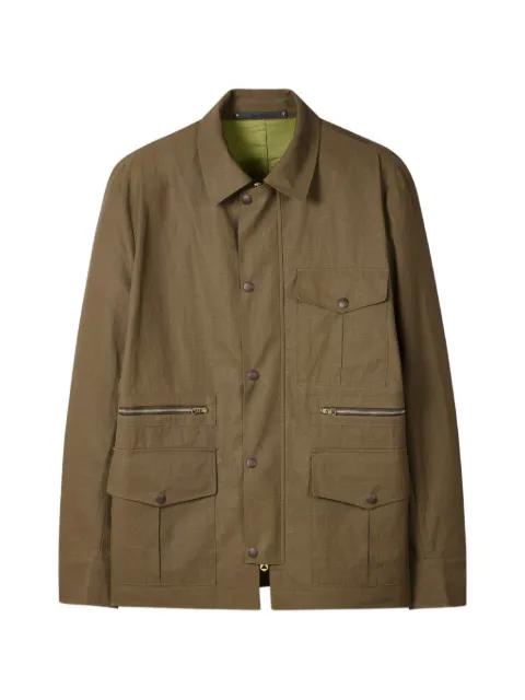 multi-pocket shirt jacket by PAUL SMITH