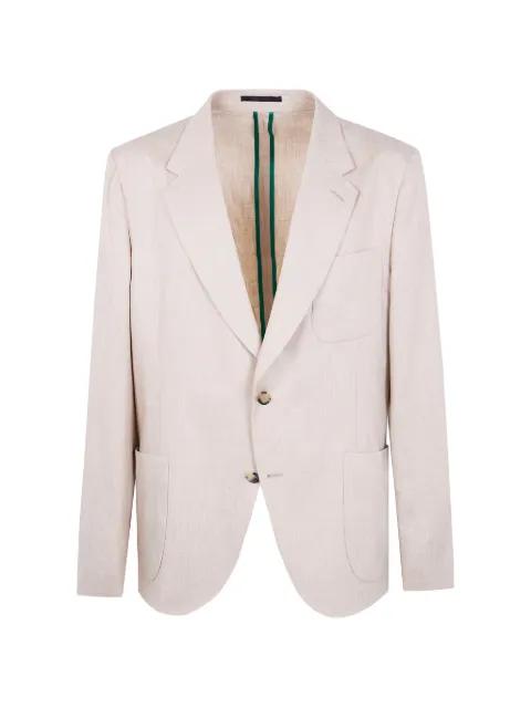 notch-lapel single-breasted jacket by PAUL SMITH