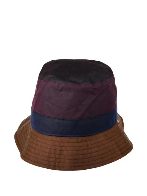 panelled bucket hat by PAUL SMITH