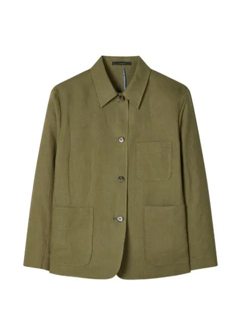 patch-pocket linen jacket by PAUL SMITH