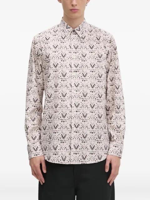 patterned long-sleeved shirt by PAUL SMITH