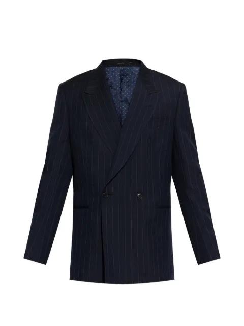 pinstripe-pattern double-breasted blazer by PAUL SMITH