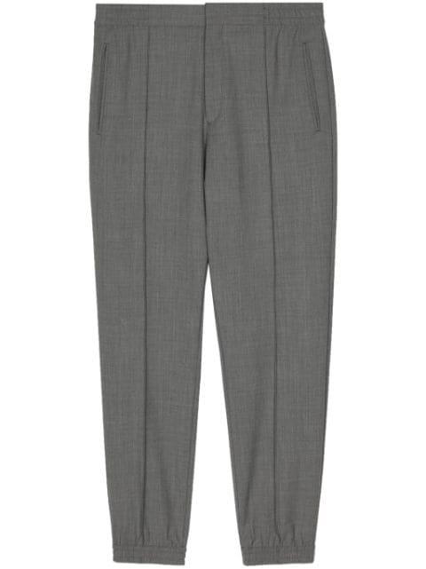pleat-detail tapered trousers by PAUL SMITH