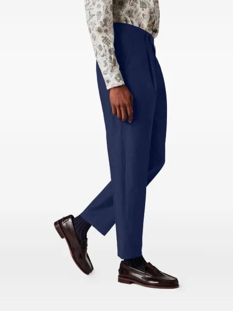 pleated-details trousers by PAUL SMITH