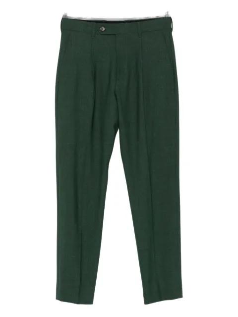 pleated-front trousers by PAUL SMITH