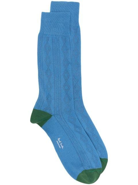 pointelle-knit ankle socks by PAUL SMITH