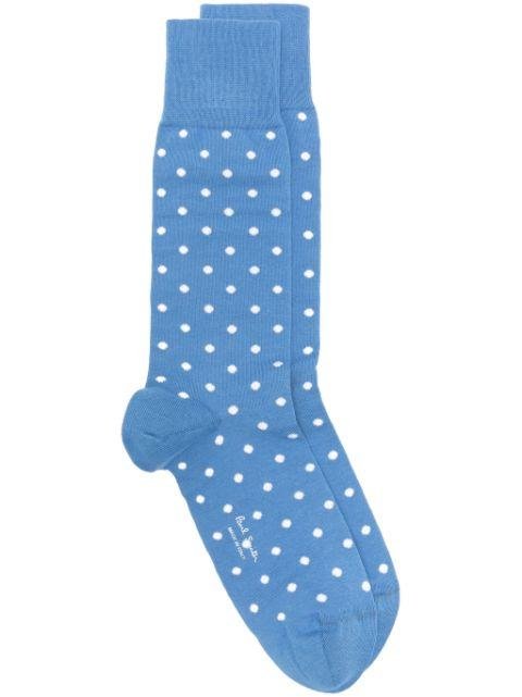 polka dot-print socks by PAUL SMITH