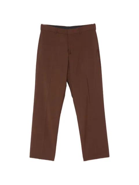 pressed-crease tailored trousers by PAUL SMITH