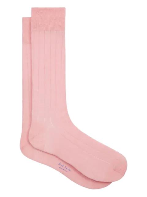 ribbed cotton socks by PAUL SMITH