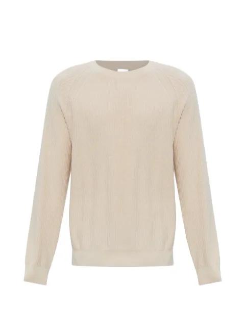 ribbed crew-neck knit sweater by PAUL SMITH