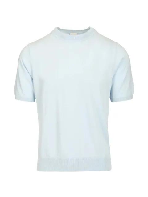 round-neck striped-detail T-shirt by PAUL SMITH