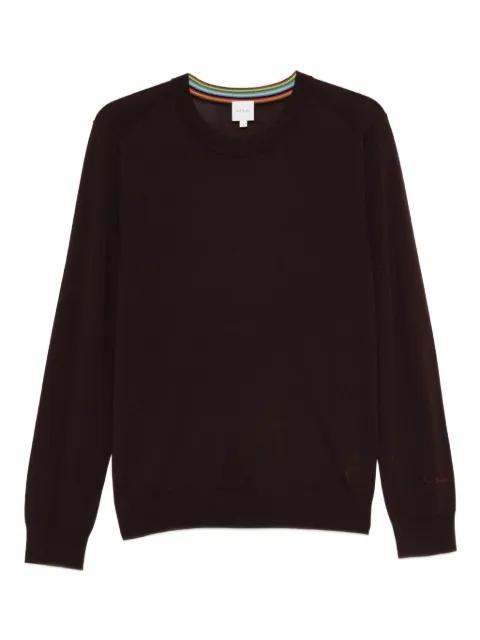 round-neck wool sweater by PAUL SMITH