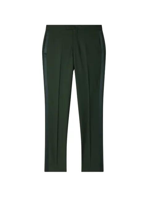satin-stripe tailored trousers by PAUL SMITH