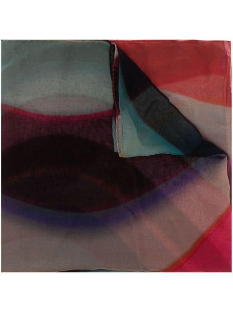 silk Spray Swirl scarf by PAUL SMITH