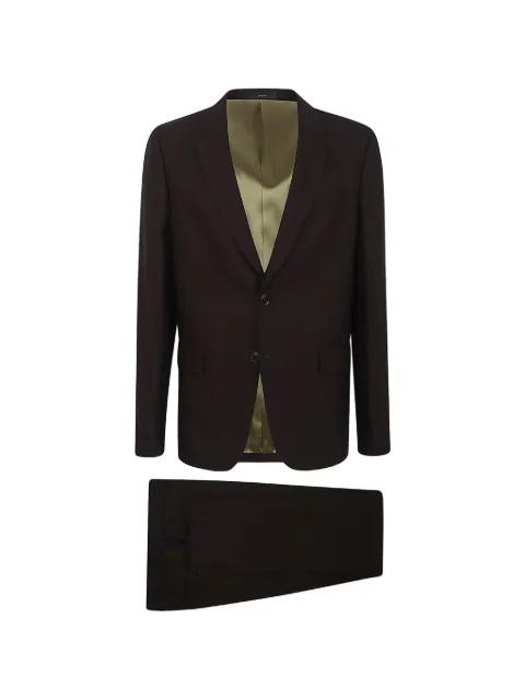 single-breasted notch-lapel suit by PAUL SMITH