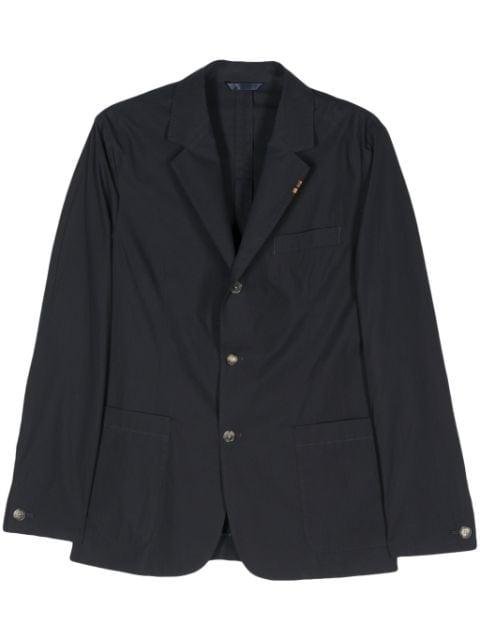single-breasted organic-cotton blazer by PAUL SMITH
