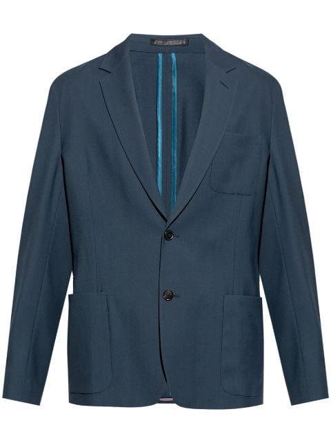 single-breasted wool blazer by PAUL SMITH