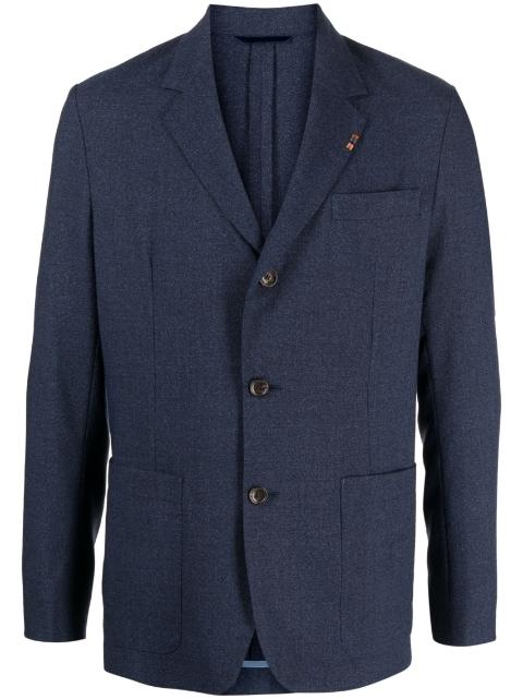 single-breasted wool blazer by PAUL SMITH