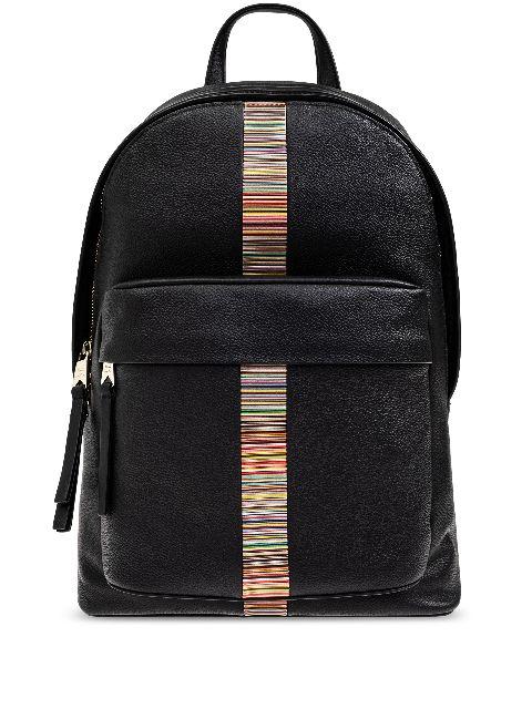 stripe-detailing backpack by PAUL SMITH