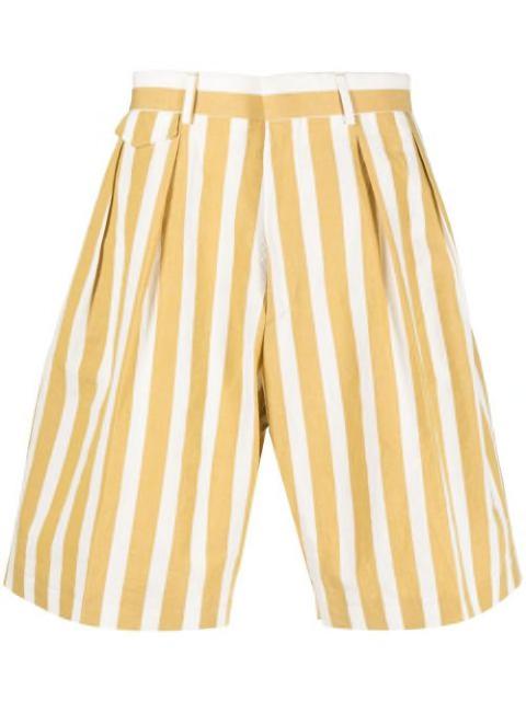 stripe-print shorts by PAUL SMITH