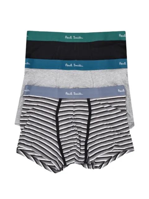 striped boxer briefs (set of three) by PAUL SMITH
