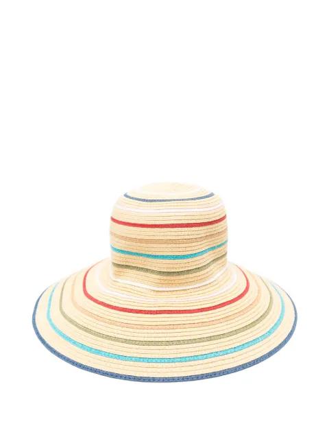 striped bucket hat by PAUL SMITH