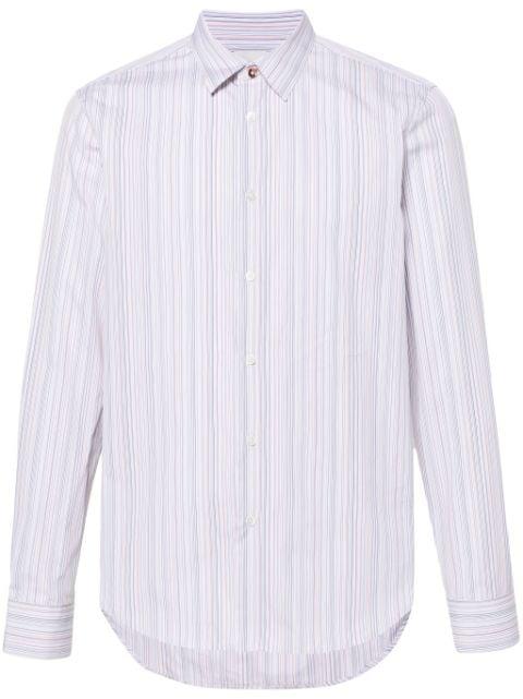 striped cotton shirt by PAUL SMITH