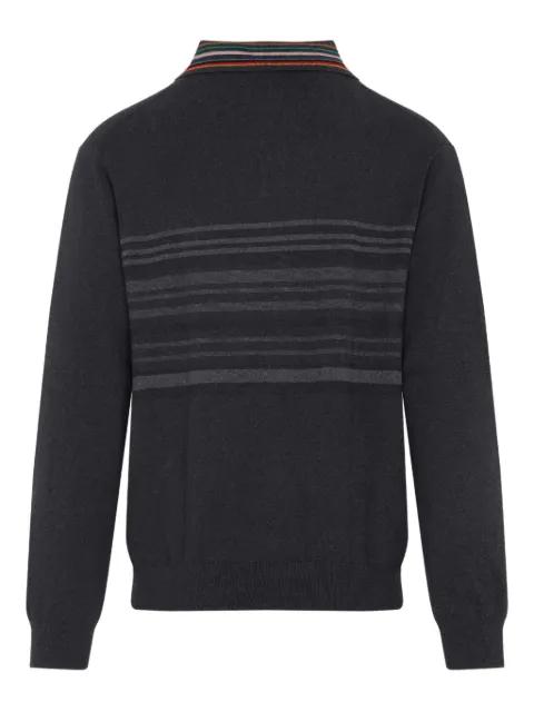 striped polo-neck sweater by PAUL SMITH
