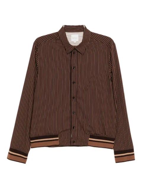 striped shirt jacket by PAUL SMITH