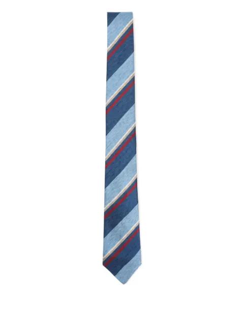 striped silk tie by PAUL SMITH