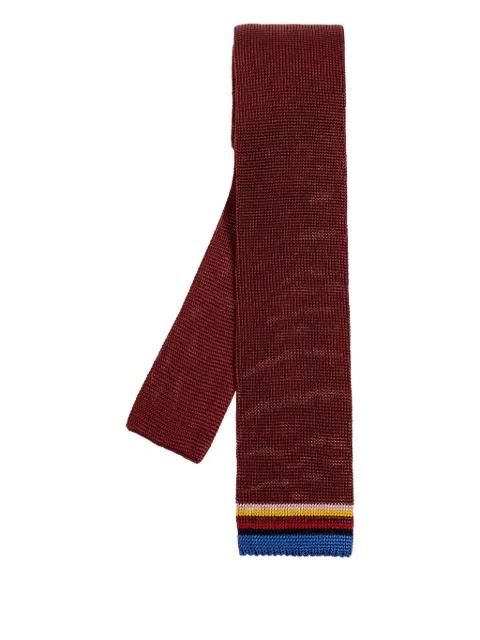 striped silk tie by PAUL SMITH
