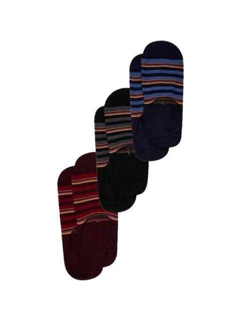 striped socks (set of three) by PAUL SMITH