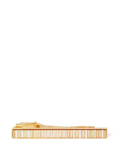 striped tie clip by PAUL SMITH