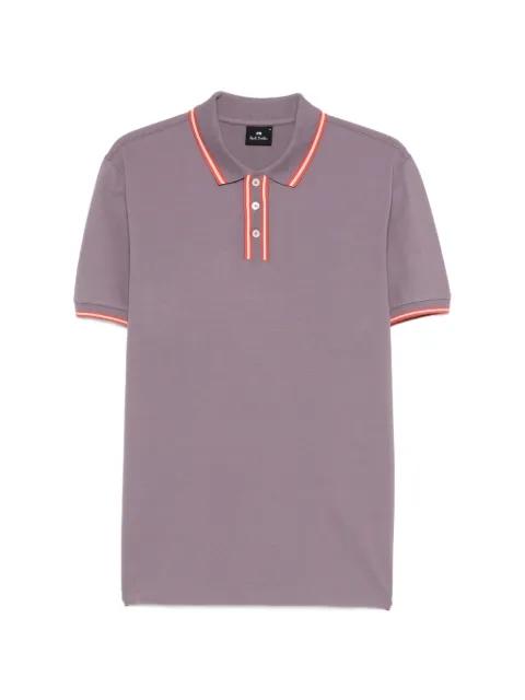 striped trim polo shirt by PAUL SMITH