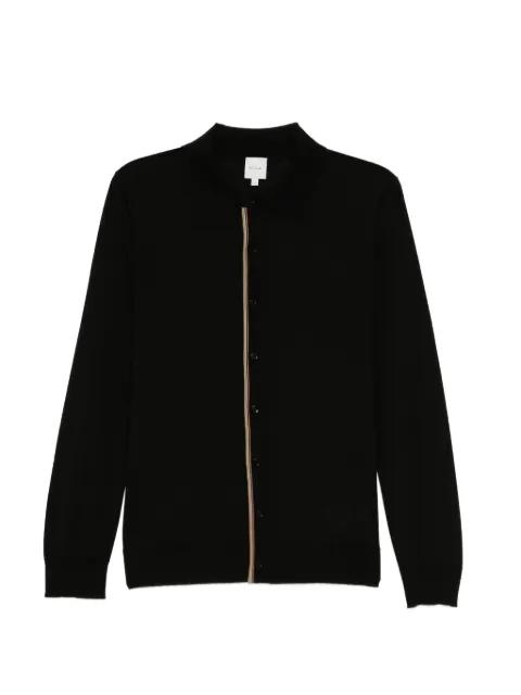 striped wool cardigan by PAUL SMITH