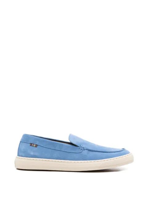 suede apron-toe loafers by PAUL SMITH